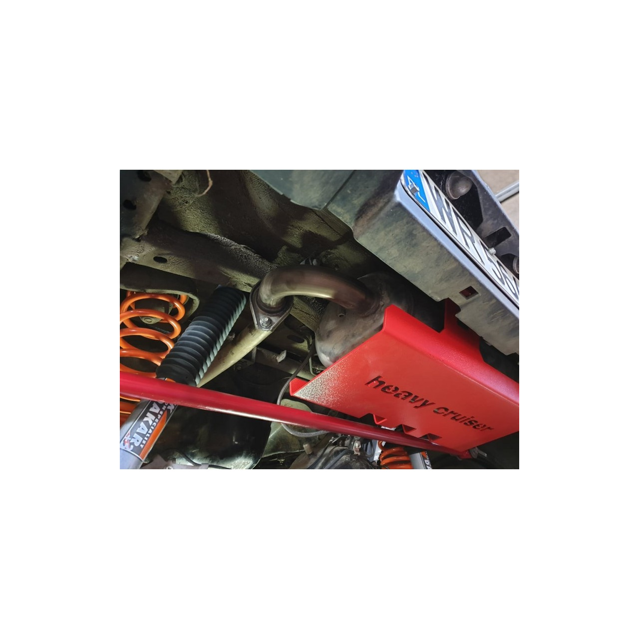 Osłona tłumika tył Suzuki Jimny 2018- czarna