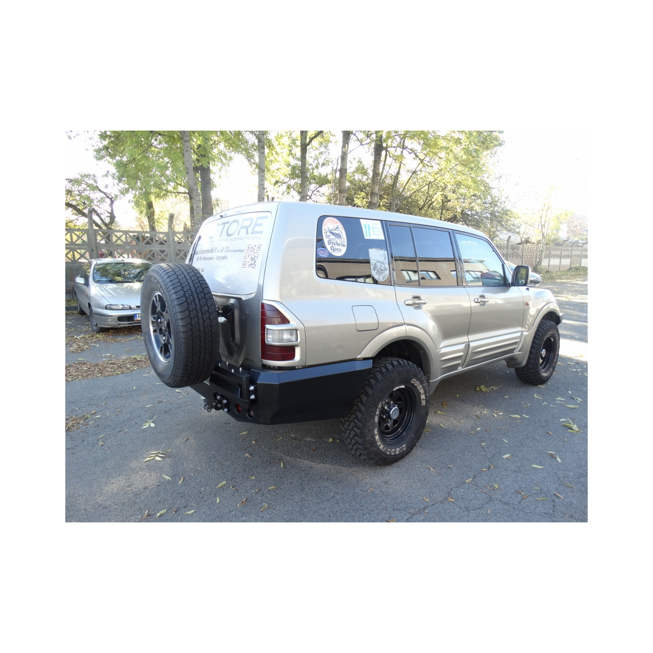 Zderzak tylny do Mitsubishi Pajero 3