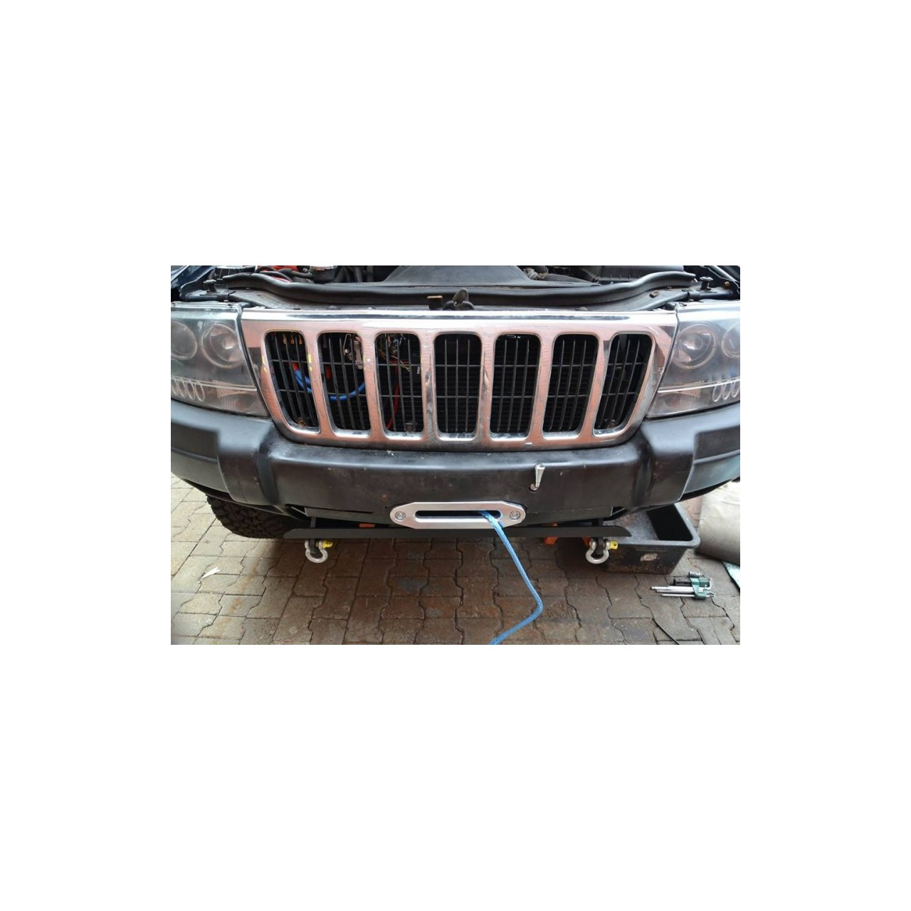 Płyta montażowa wyciągarki Jeep Grand Cherokee WJ WG 1999-2004