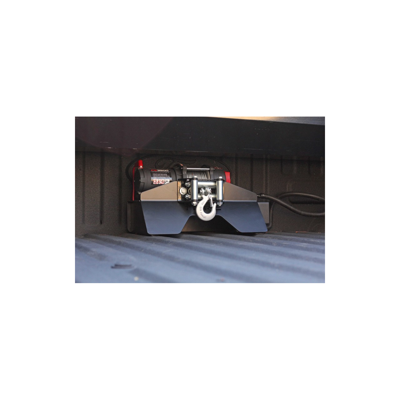 Płyta pod wyciągarkę na pakę, pick up niska