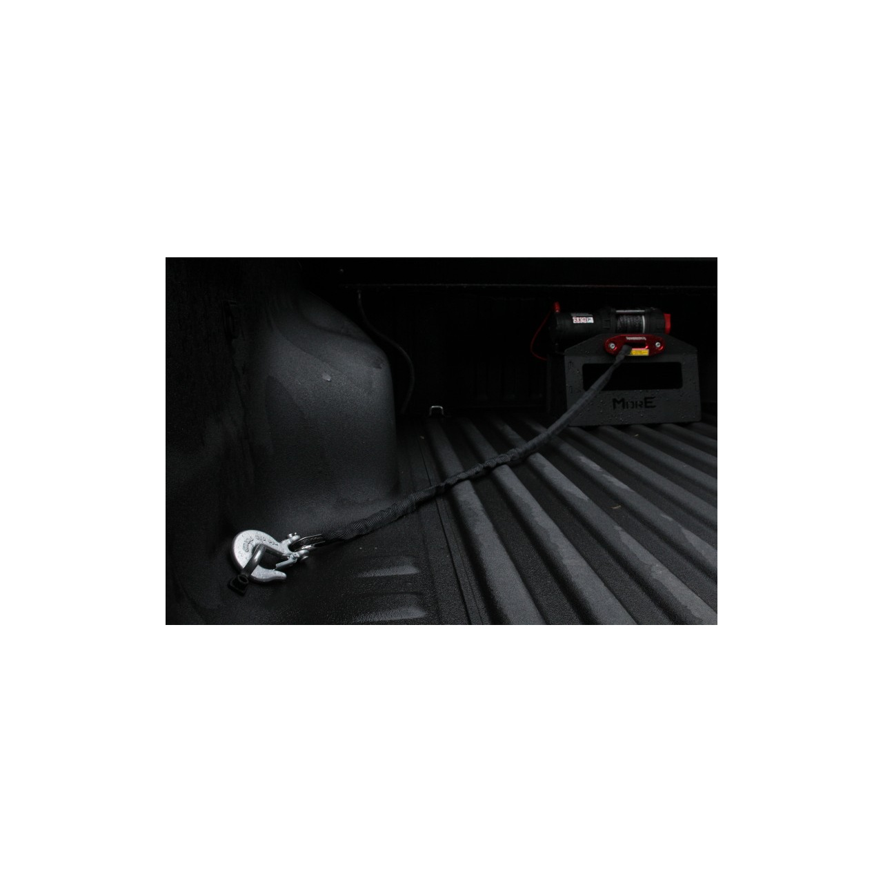 Płyta pod wyciągarkę na pakę pick up średnia