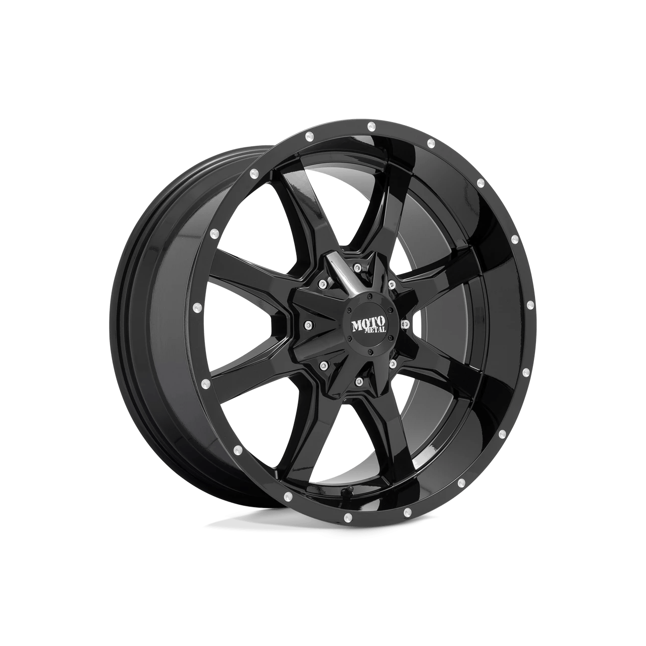 Felga aluminiowa 20" Moto Metal MO970 20x10 ET-18 8x165,1 Gloss BlackRAM 2500 3500
