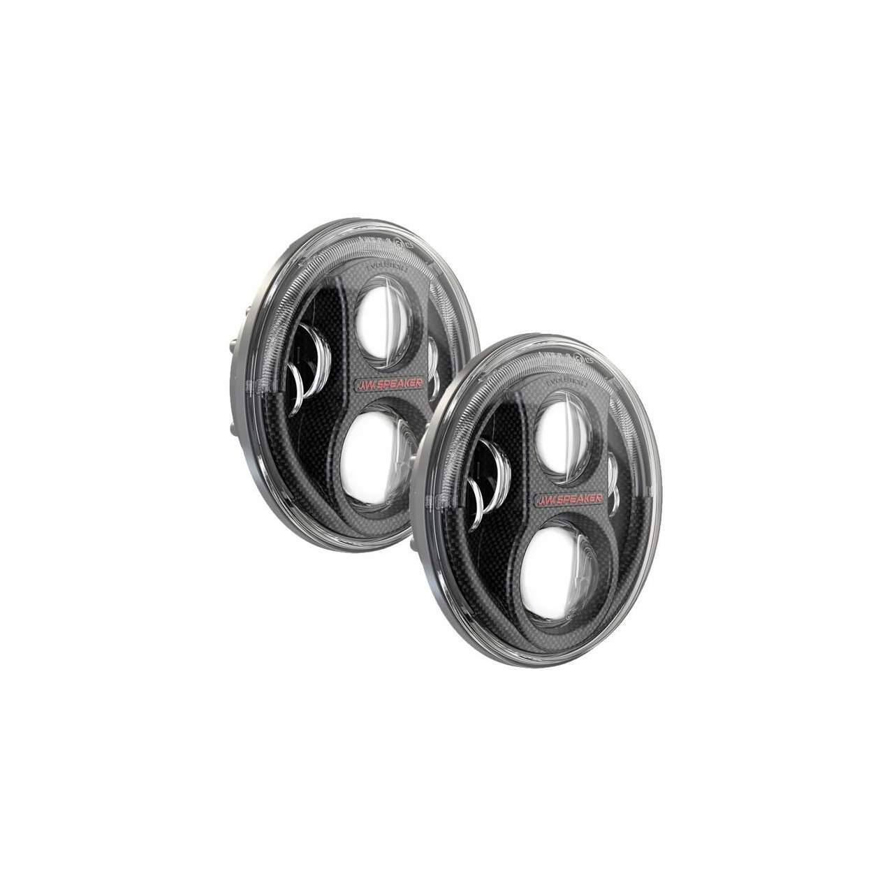 Reflektory przednie LED JW Speaker 8700 Evolution J2 Carbon - Jeep Wrangler JK