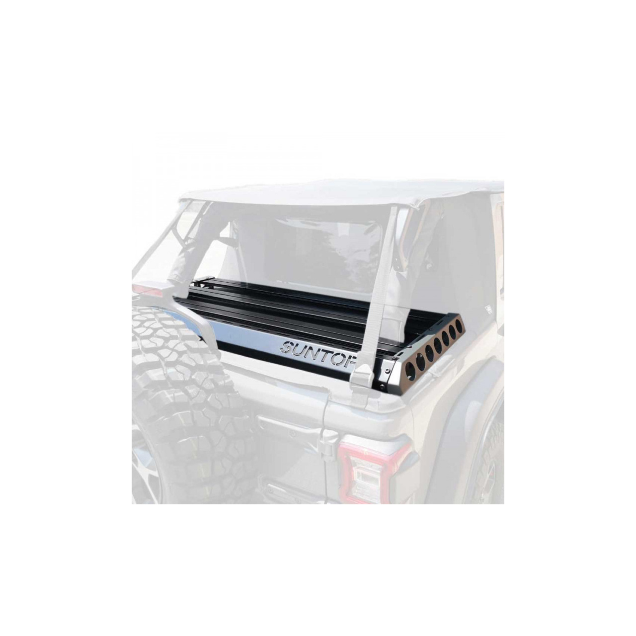 Półka bagażnika do soft topu typu cargo Suntop  - Jeep Wrangler JL 2018+