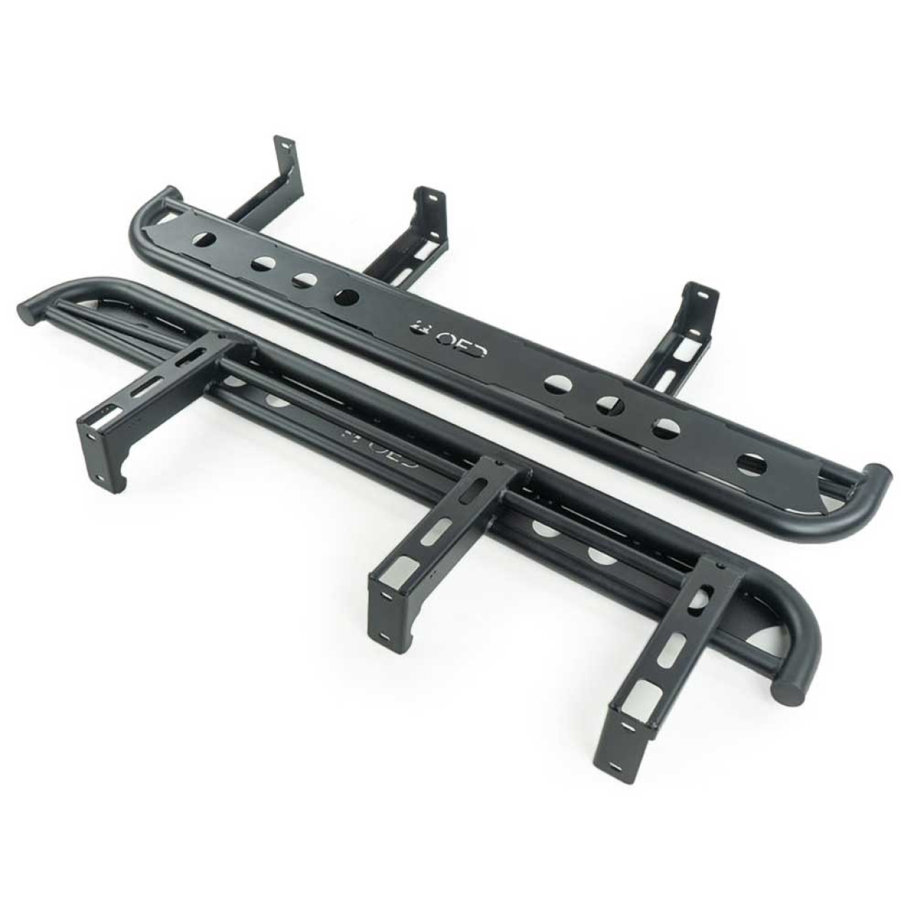 Progi, stopnie boczne Czarne - Toyota FJ Cruiser