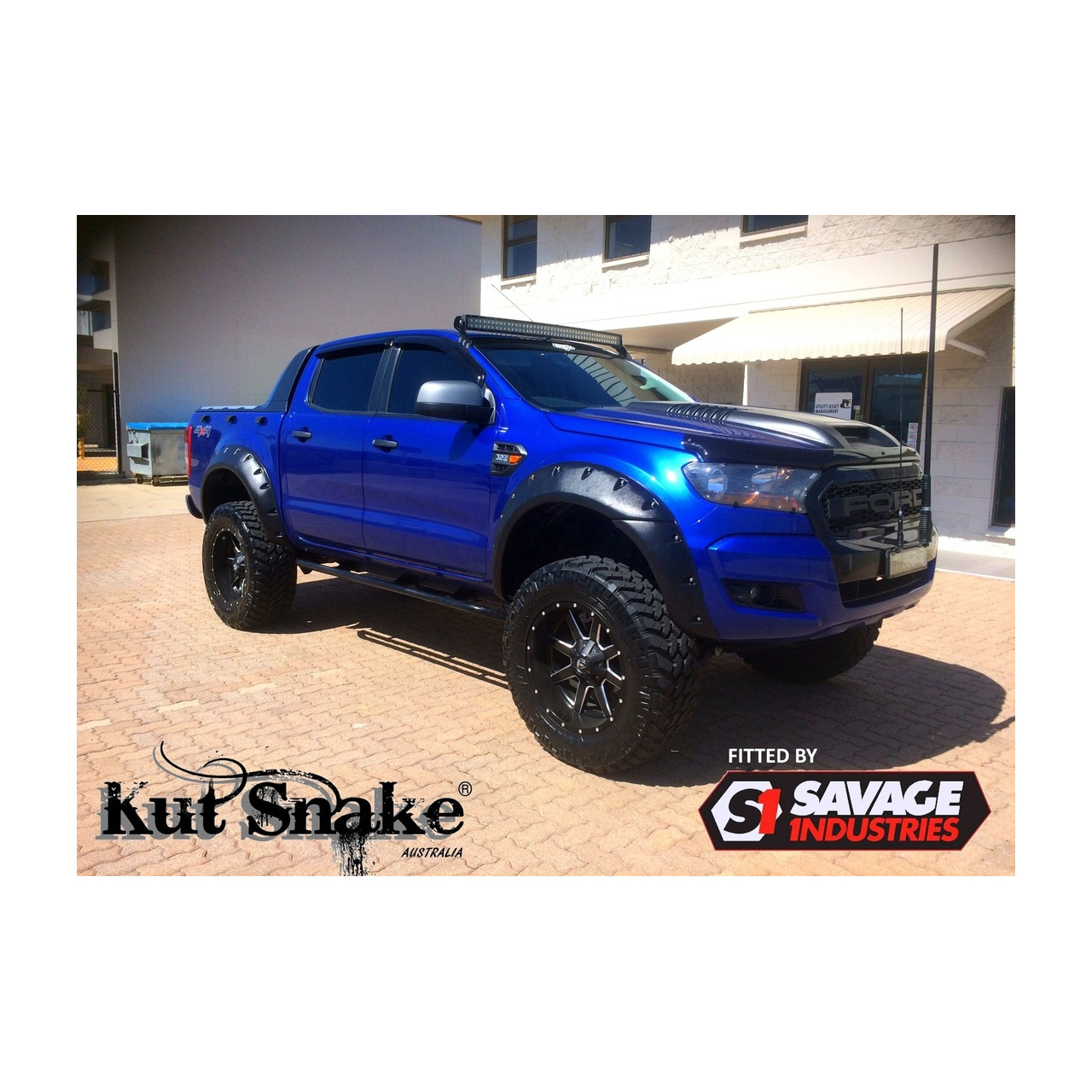 Poszerzenia błotników Ford Ranger PX Monster szerokość - 85mm