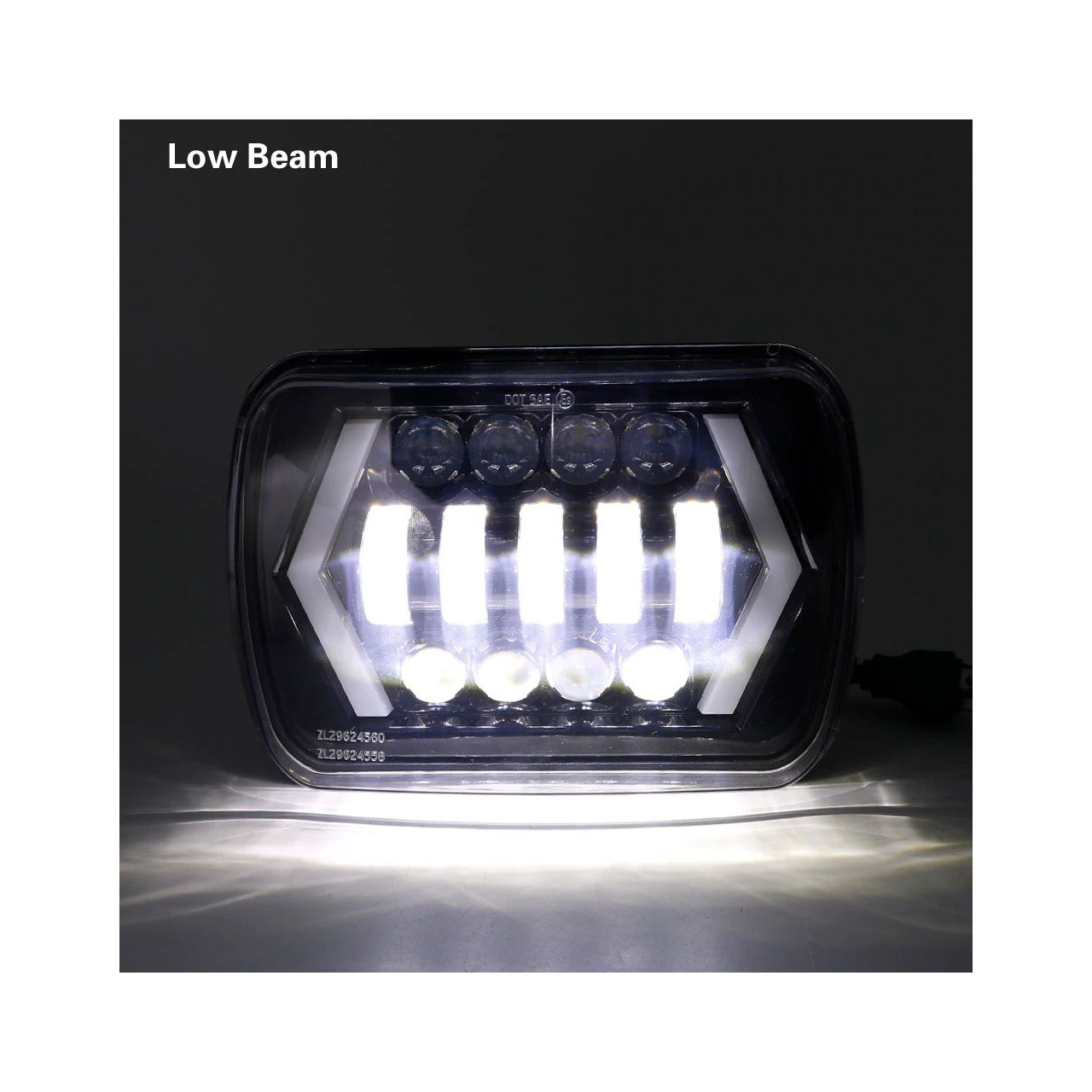 Lampy przednie LED Jeep Cherokee XJ Wrangler YJ