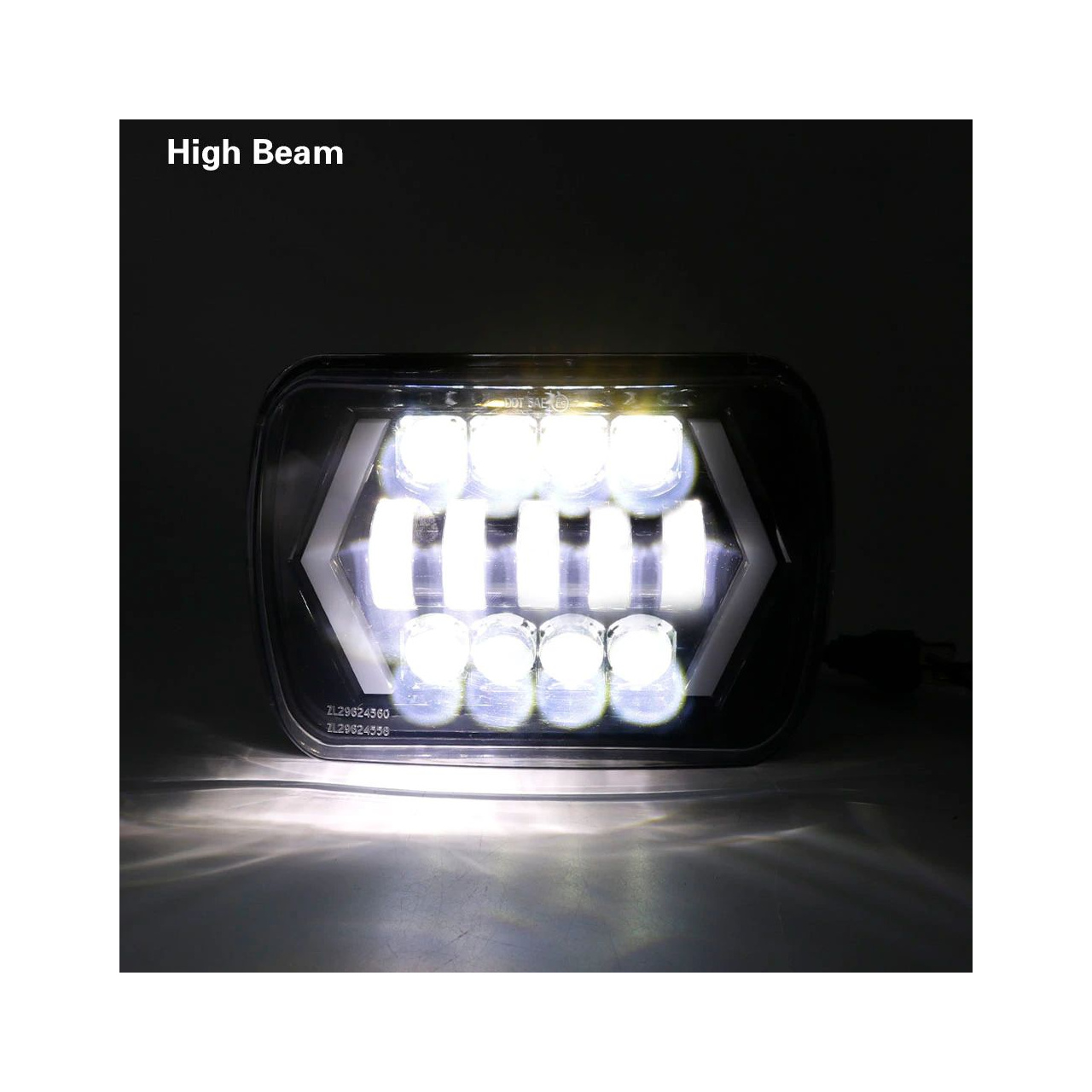 Lampy przednie LED Jeep Cherokee XJ Wrangler YJ