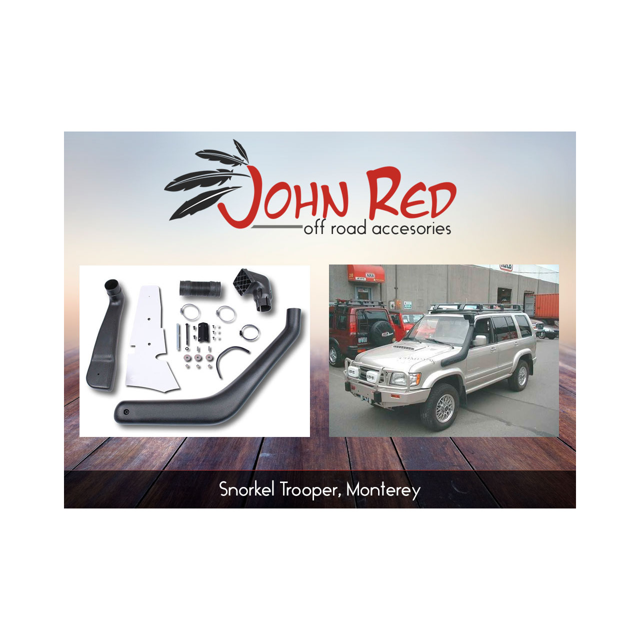 Snorkel  Isuzu Trooper 1992-2004