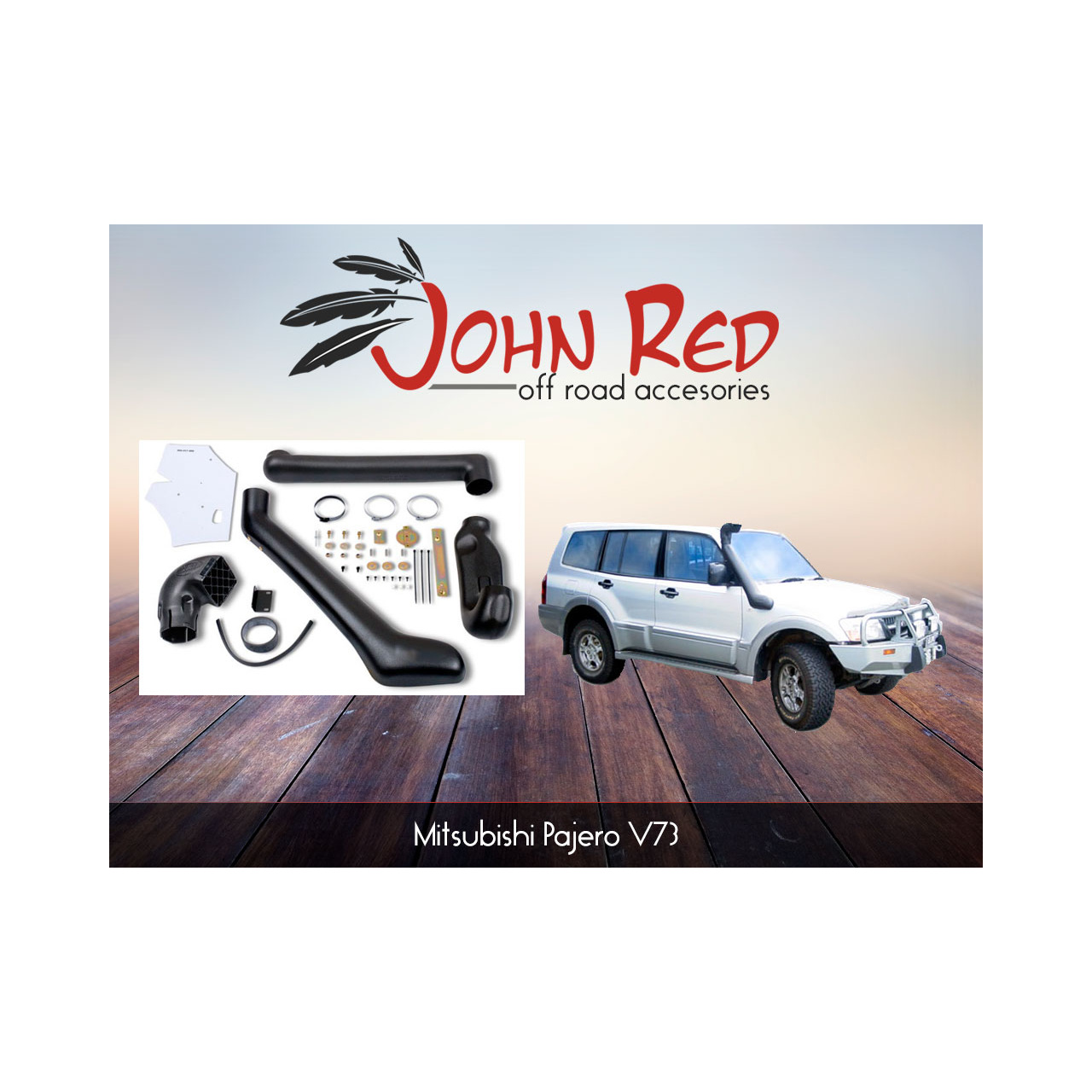 Snorkel  Mitsubishi Pajero 2000-2006