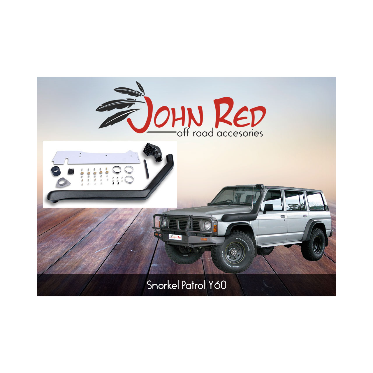 Snorkel Nissan Patrol Y60 1988-1997