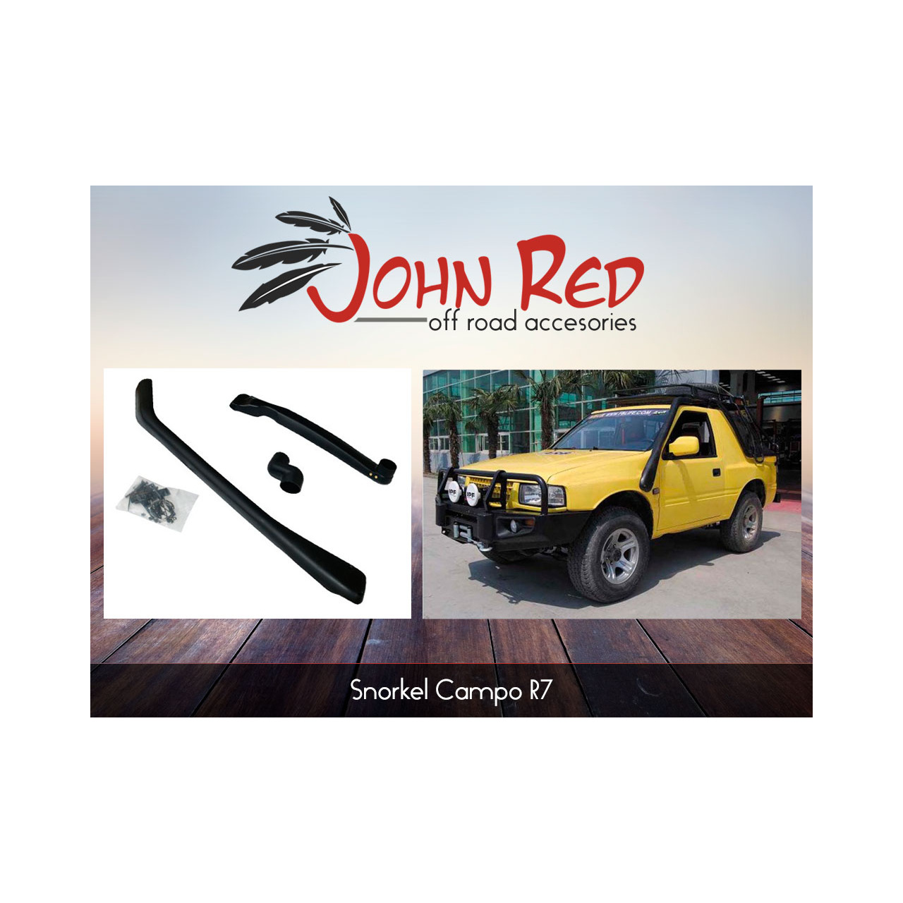 Snorkel Opel Frontera, Isuzu Rodeo Campo