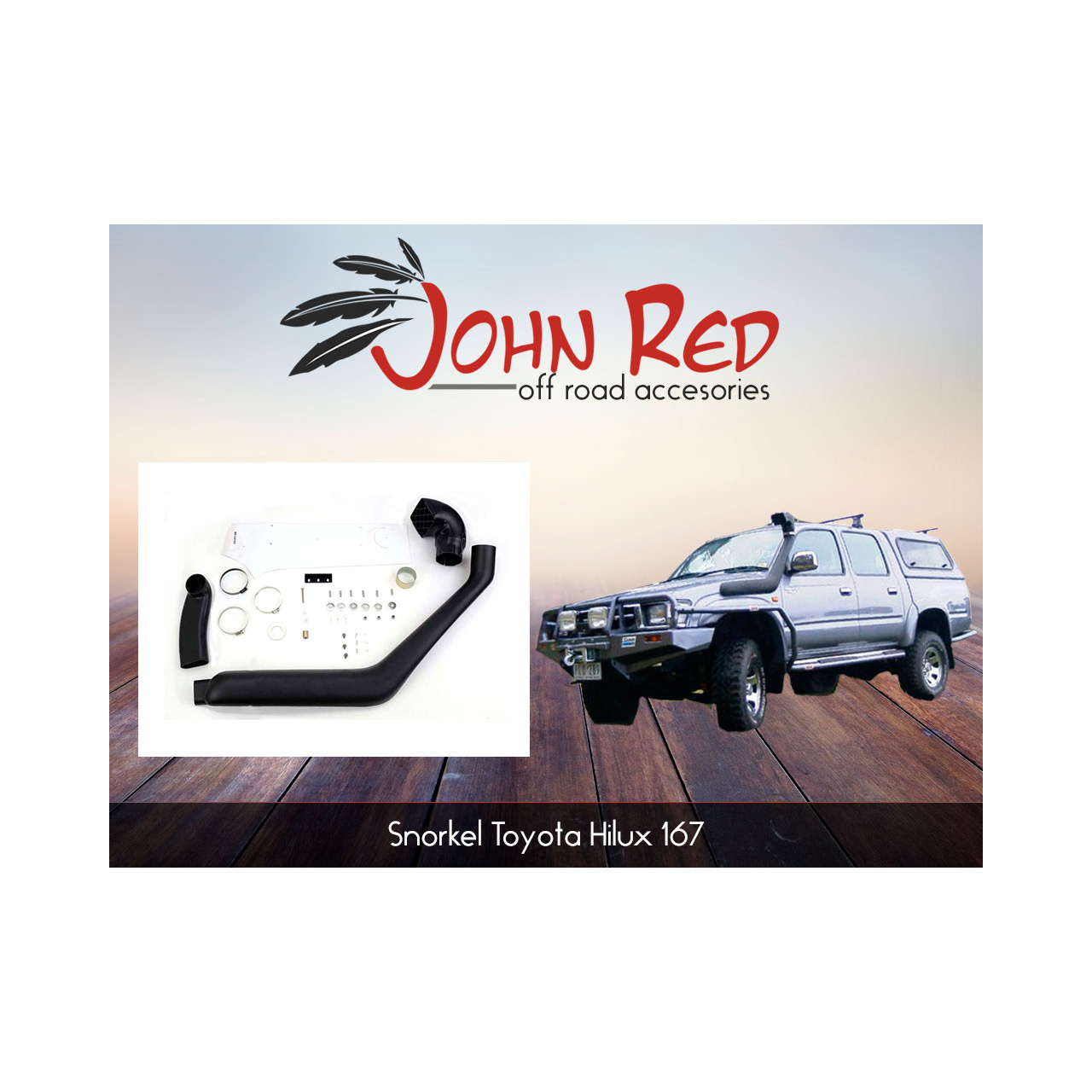 Snorkel Toyota Hilux 1997-2005 3.0d