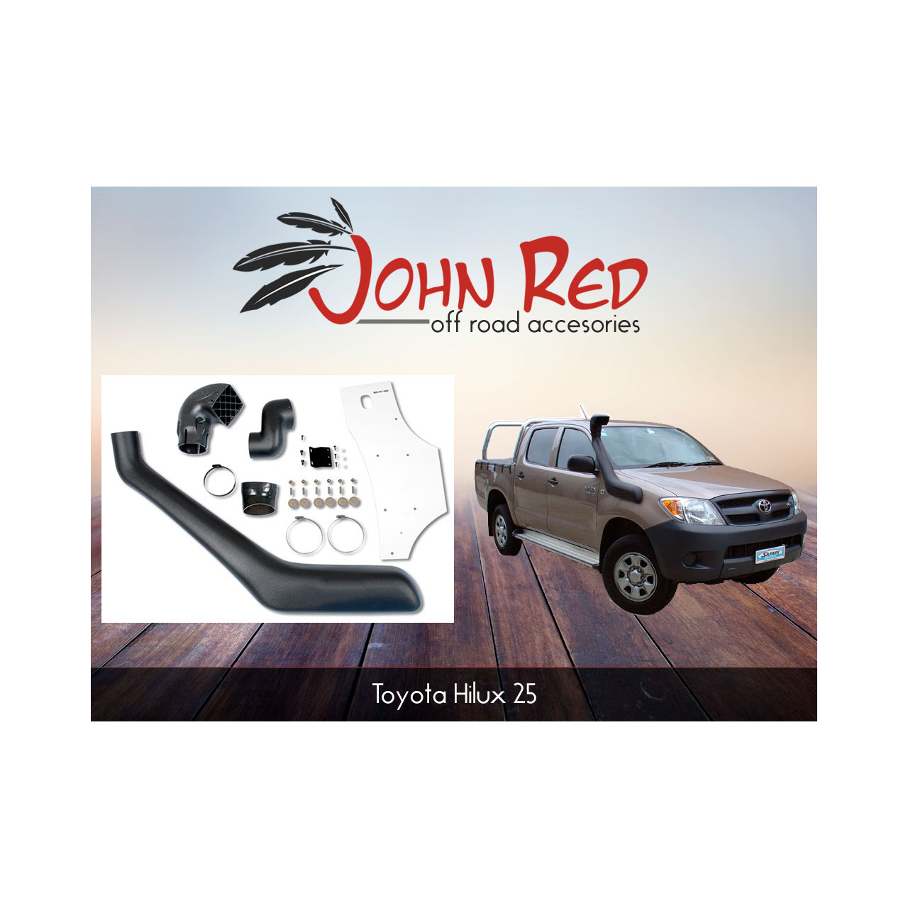 Snorkel Toyota Hilux 2005- , 3.0 diesel