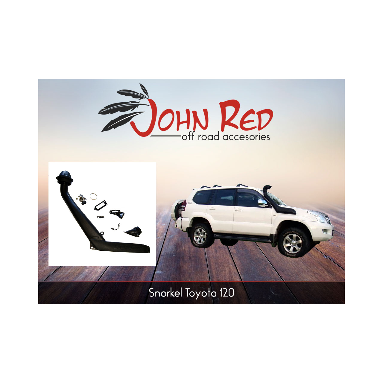 Snorkel Toyota Land Cruiser 120