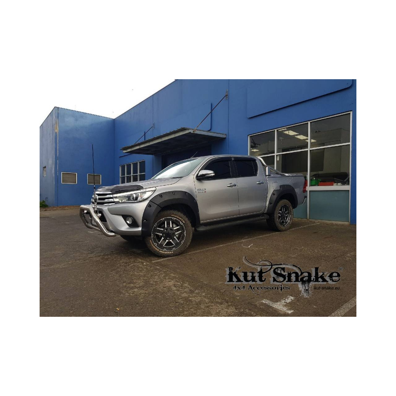 Poszerzenia błotników Toyota Hilux Rocco 2019+ szerokość - 75mm