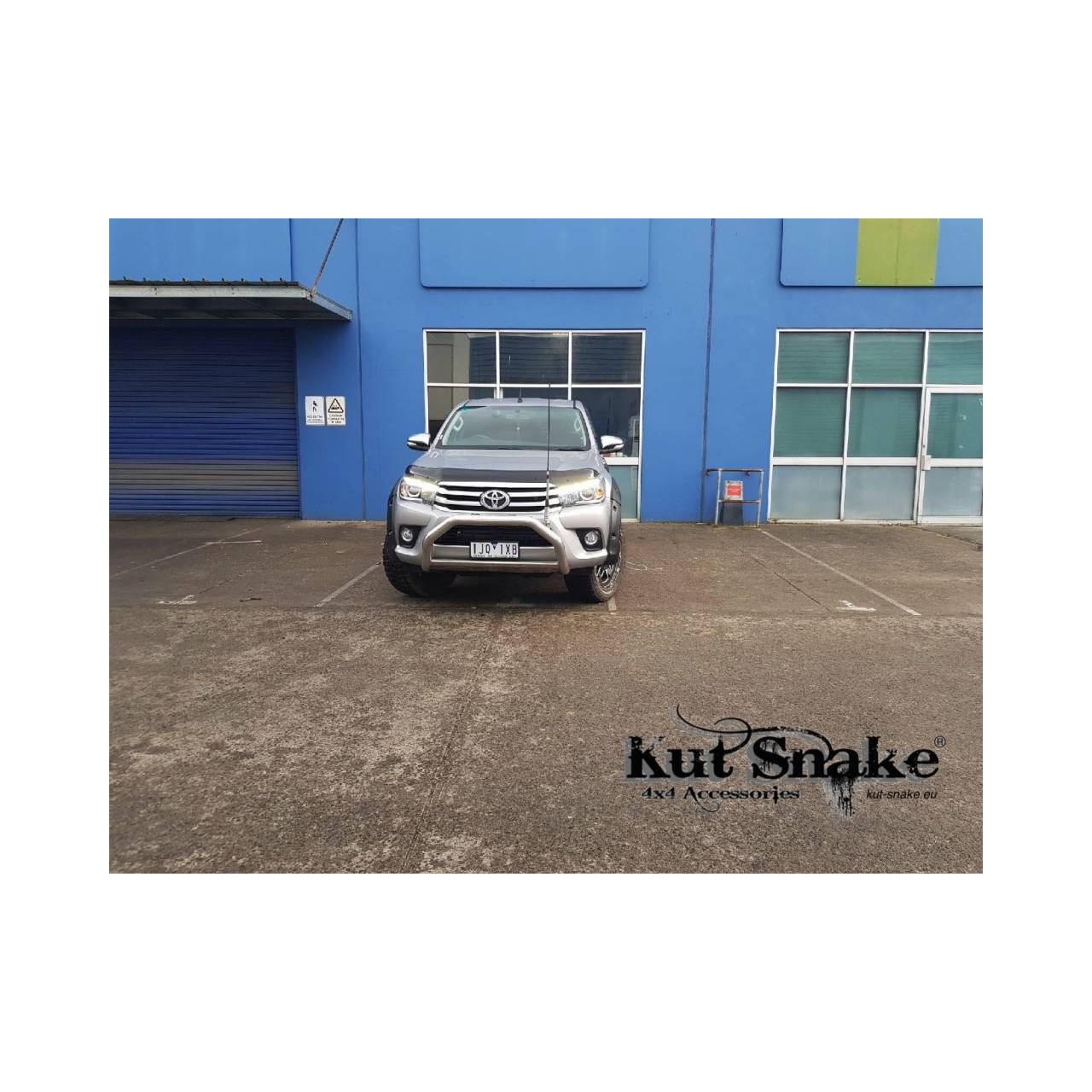 Poszerzenia błotników Toyota Hilux Rocco 2019+ szerokość - 75mm