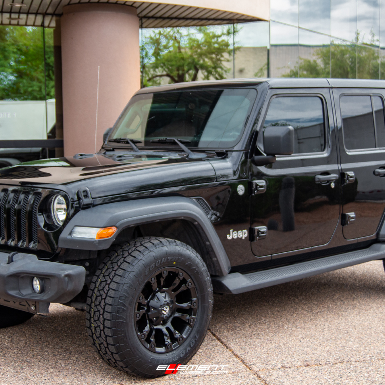 Felgi aluminiowe Fuel Vapor 20x10 5x127 ET -18 Jeep Wrangler JK JL