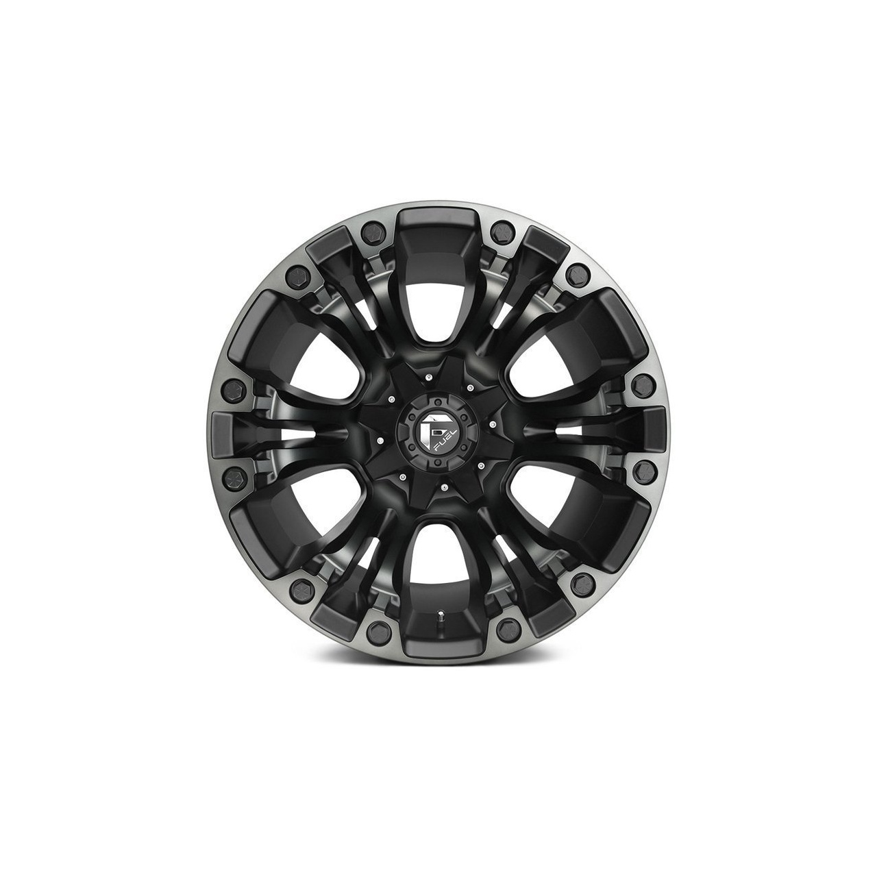 Felgi aluminiowe 17" Fuel Vapor 17x9 ET-12 6x135/139,7 Matte Black Double Dark Tint Toyota Ford 