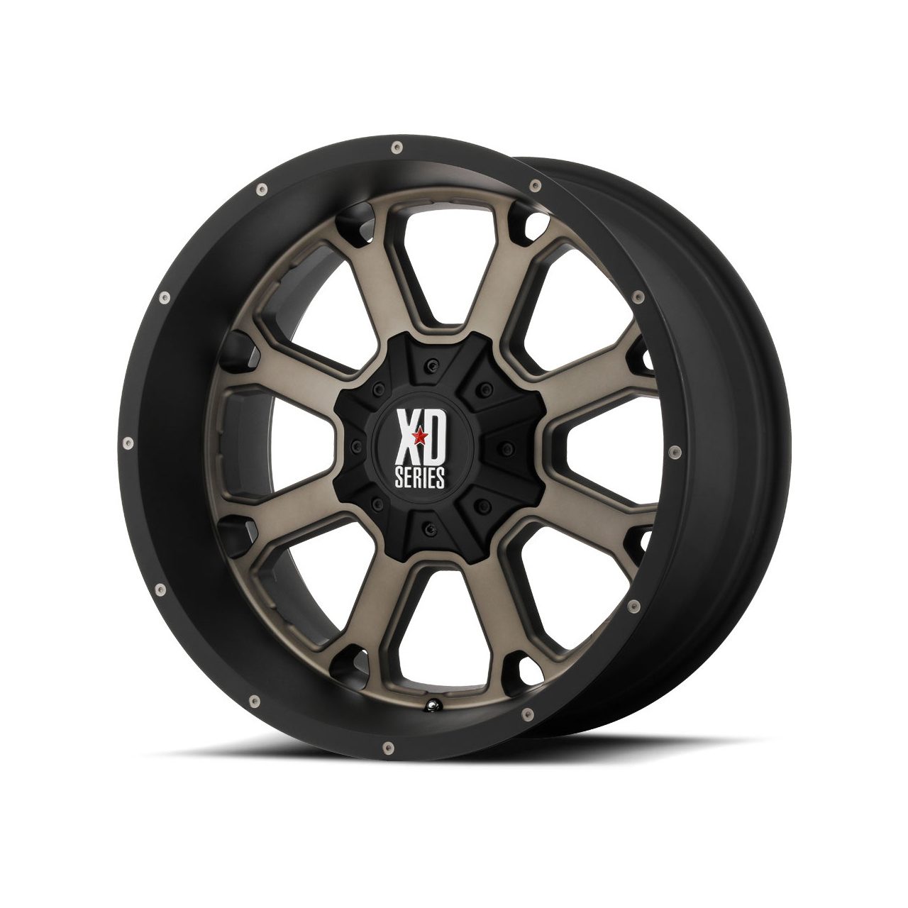 Felgi aluminiowe XD825 20x10 5x139,7/5x127 ET -24 Wrangler JL JK RAM 1500 94-18/Jeep Wrangler JK JL