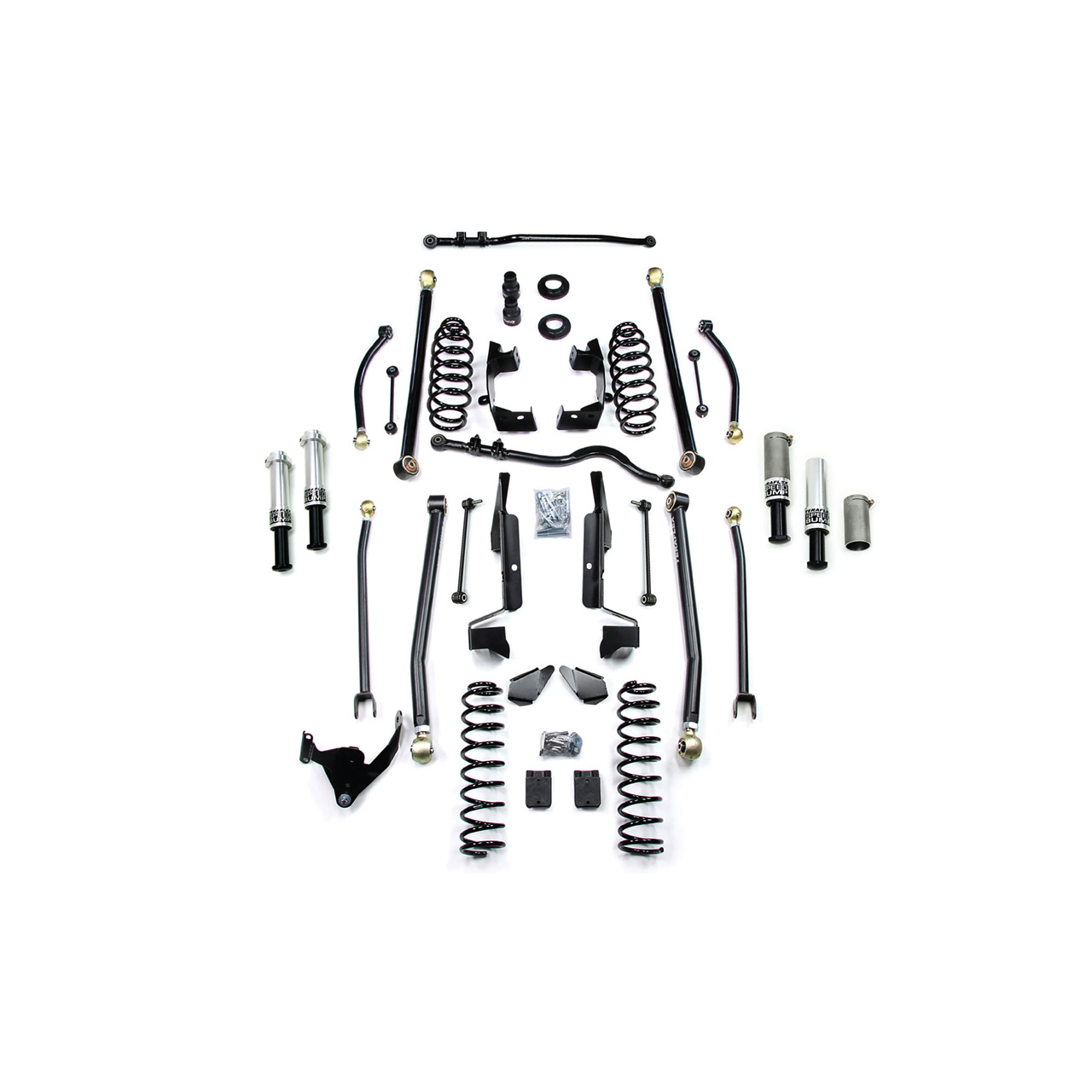 4'' Teraflex Lift Kit Elite LCG PreRunner Long Flexarm Zawieszenie - Jeep Wrangler JK 07-18