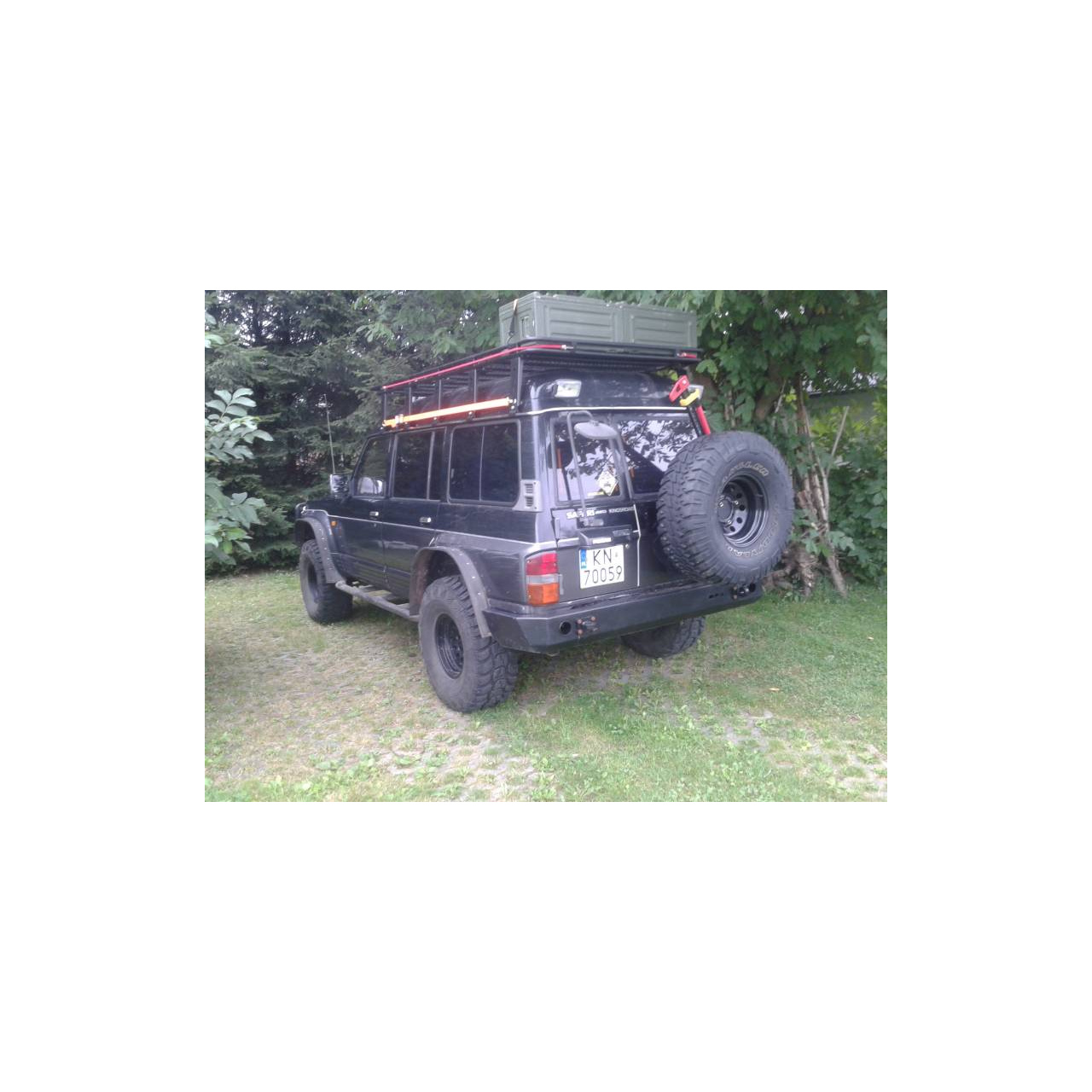 Zderzak tylny stalowy HD Land Rover Discovery I