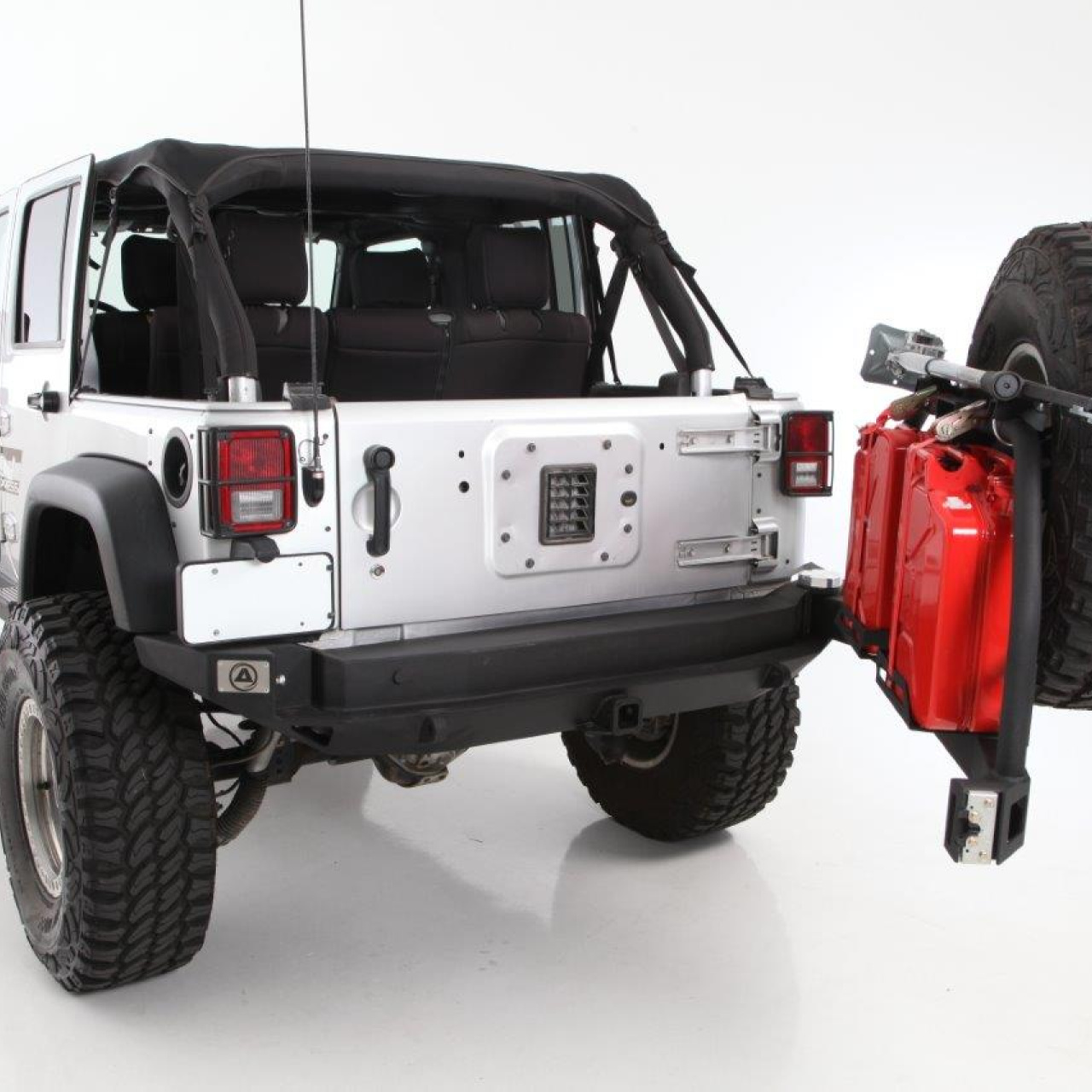 Zderzak tylny Smittybilt ATLAS mocowanie koła zapasowego - Jeep