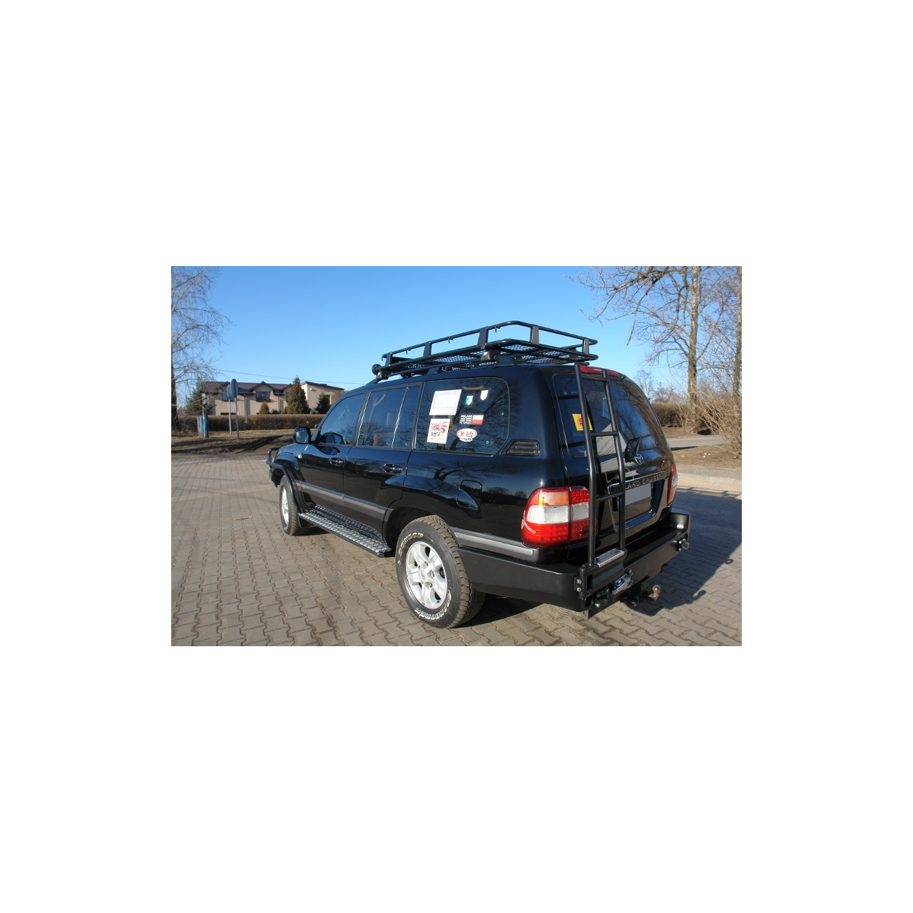 Zderzak tylny stalowy HD Land Rover Discovery I