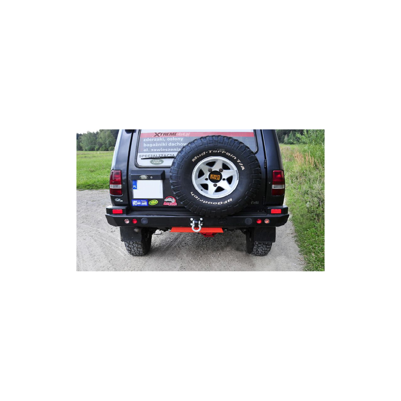 Zderzak tylny stalowy HD Land Rover Discovery I