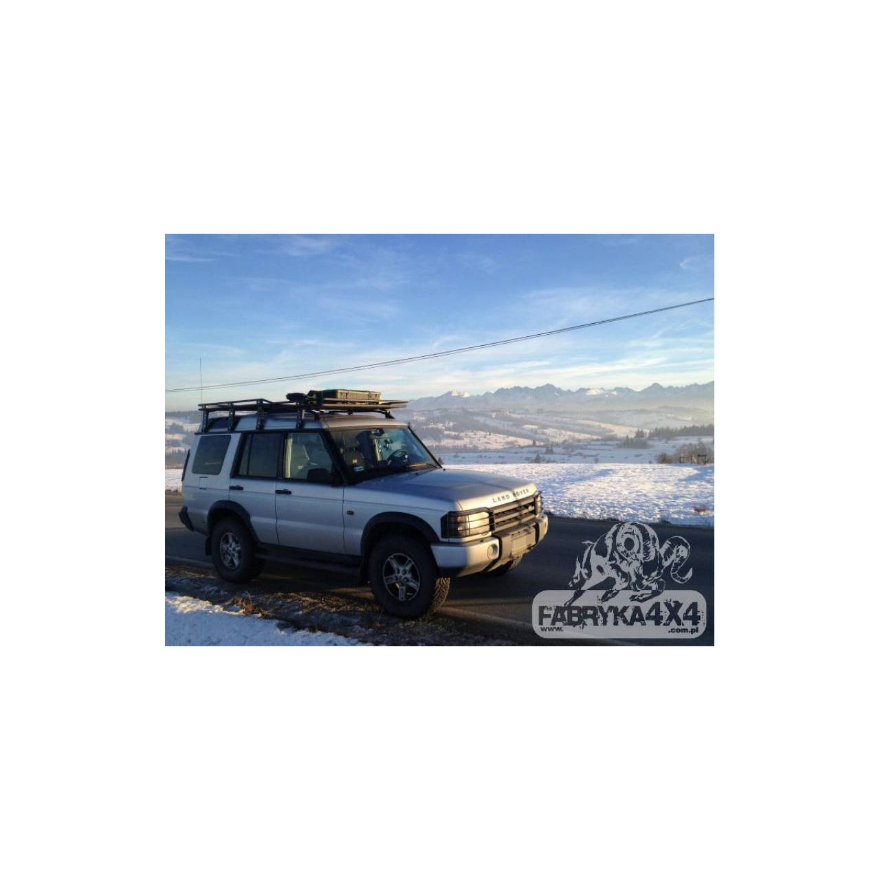 BAGAŻNIK DACHOWY BEZ SIATKI LAND ROVER DISCOVERY II