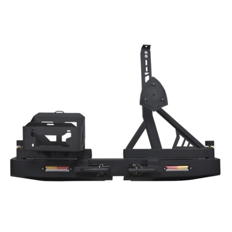 ZDERZAK TYLNY TOYOTA LC120 TYLNY Z MOCOWNIEM KOŁA ZAPASOWEGO