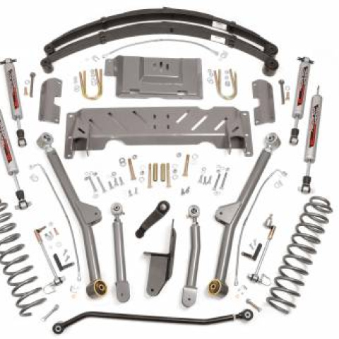 4,5'' Long Arm Rough Country Lift Kit - Jeep Cherokee XJ