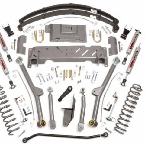 6,5'' Long Arm Rough Country Lift Kit - Jeep Cherokee XJ