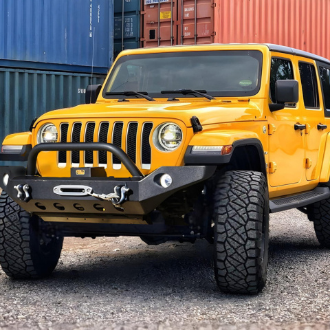 ZDERZAK PRZEDNI R8 ALASKA PARAMOUNT AUTOMOTIVEJEEP WRANGLER JL 2018-