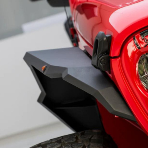 ALUMINIOWE POSZERZENIA BŁOTNIKÓW WRANGLER TYPU FLAT JK 07-18