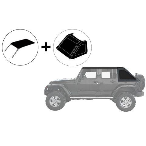 Dach Miękki Bezstelażowy Soft Top Kit - Jeep Wrangler JK 4 Drzwi