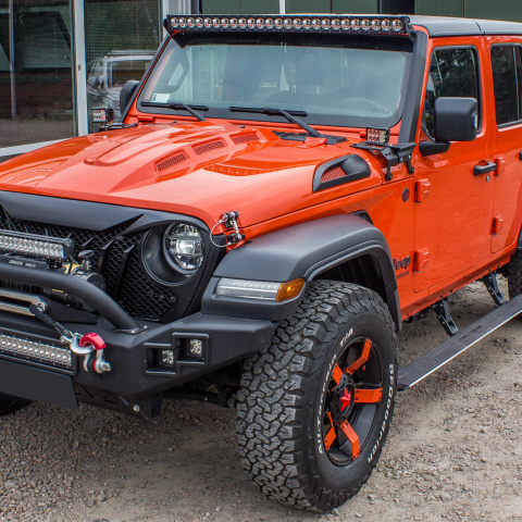JEEP WRANGLER JL 2018+ MOCOWANIE DO LAMP DODATKOWYCH 52" PRZÓD