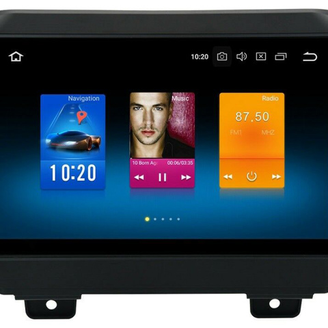 EEP WRANGLER JL 2018+ NAWIGACJA SAMOCHODOWA 9'' ANDROID 8.0 1024*600 ROM32G/RAM4G