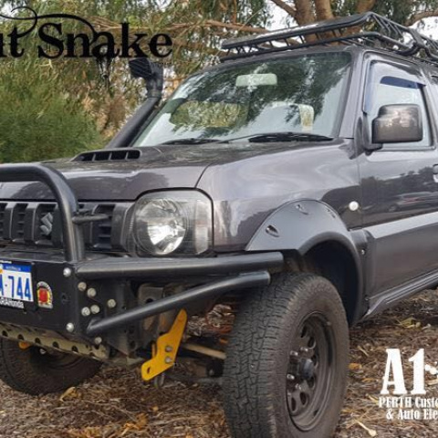 Poszerzenia błotników 9cm Kut Snake Suziki Jimny 1998-