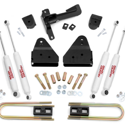 3" Rough Country Lift Kit - Ford F250 4WD 11-15