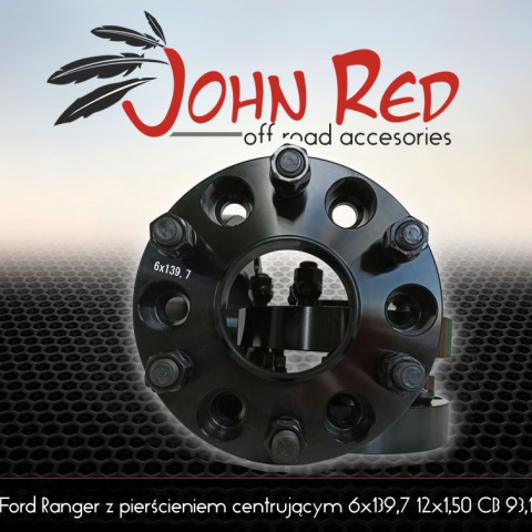 Dystanse aluminiowe 30mm 6x139,7 Ford Ranger