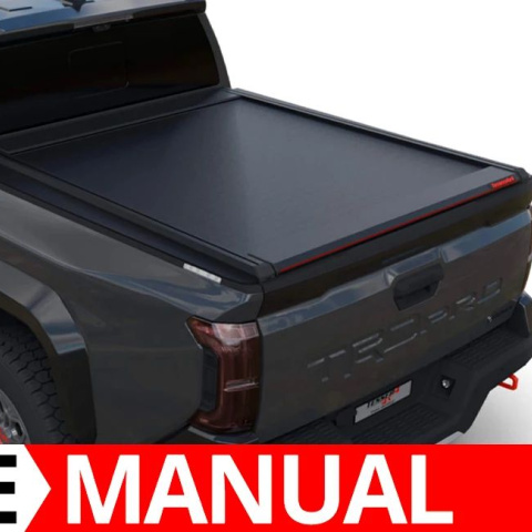 Tessera SE Manual - Roleta aluminiowa manualna Toyota Tacoma (2016 – 2023) 3rd Gen     Tylko wersja z krótką paką 5ft (około 150cm)  