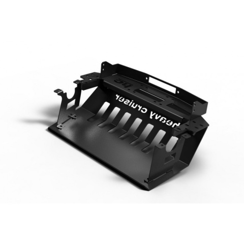 Osłona czołowa z płytą montażową wyciągarki powiększoną Jeep Grand Cherokee WJ WG 1999-2004