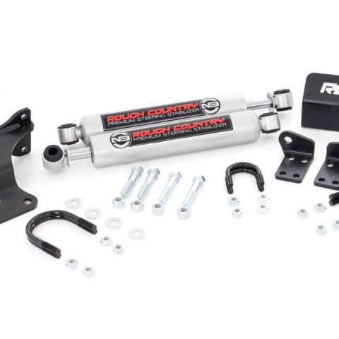 Podwójny Amortyzator Skrętu N3 Rough Country - Jeep Wrangler JK