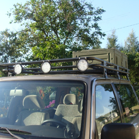 Bagażnik dachowy Nissan Patrol Y61 krótki bez siatki