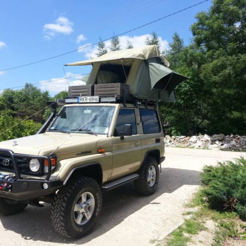 Bagażnik dachowy Toyota HZJ 71 bez siatki