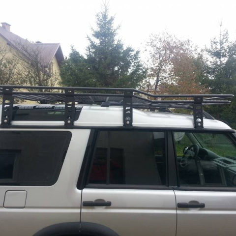 Bagażnik dachowy Land Rover Discovery TD5 z siatką