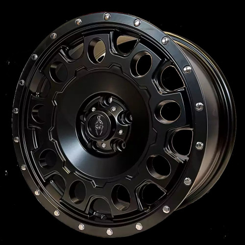 Felgi aluminiowe Warrior Buckshot Black 18x8,5 ET30 VW AMAROK Land Rover ITP.