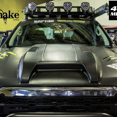 Osłona tuning maski przód Ford Ranger PX 2011-