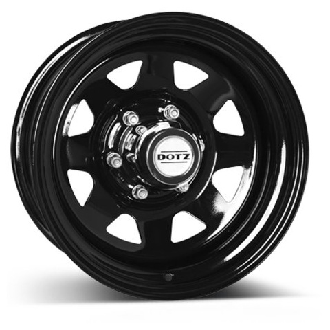 Dotz Dakar black ET0 15x6 5x139,7 Suzuki UAZ